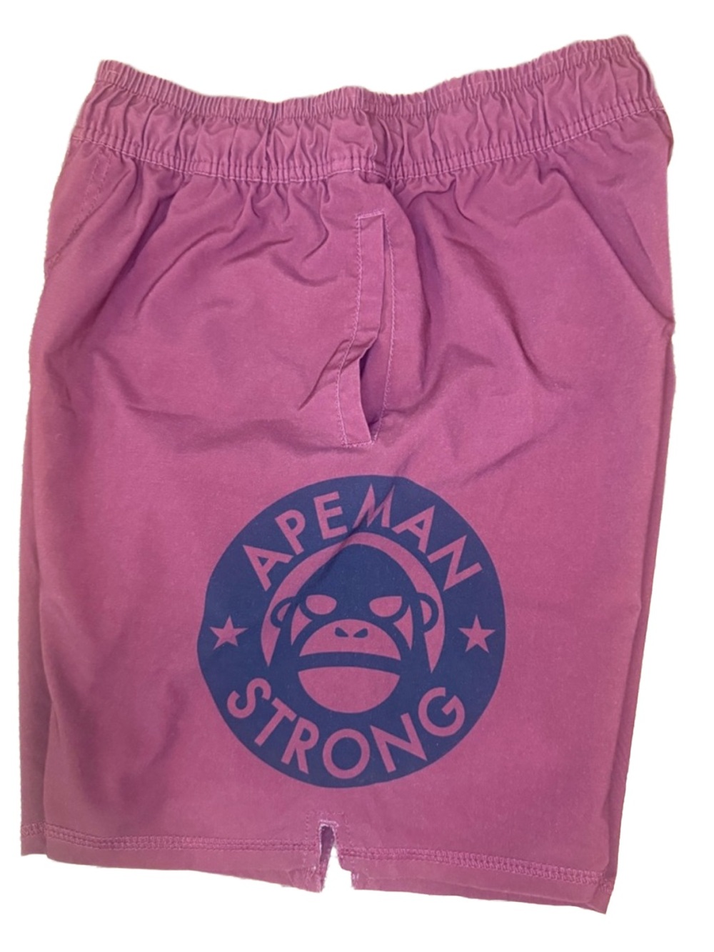 Apeman Strong Performance Training Shorts Burgundy Powerlifting 4-Way Stretch 32